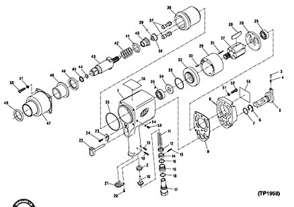 Part Location Diagram of 235-421 Ingersoll Rand Stop Pin